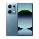 گوشی موبایل شیائومی Redmi Note 14s 4G رنگ آبی، نمای جلو و پشت