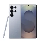 گوشی سامسونگ گلکسی S25 Ultra رنگ آبی تیتانیومی با قلم S Pen