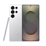گوشی سامسونگ گلکسی S25 Ultra سفید تیتانیومی با قلم S Pen