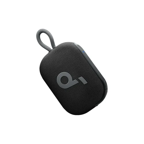 اسپیکر مشکی Soundcore Select 4 Go با طراحی پارچه‌ای
