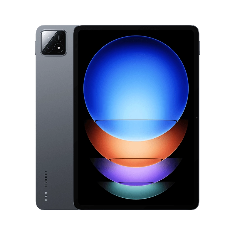 نمای جلو و پشت تبلت Xiaomi Pad 6S Pro 12.4 512/12GB خاکستری