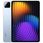 نمای جلویی و پشتی Tablet Xiaomi Pad 7 256/8GB در رنگ آبی روشن با طراحی زیبا و نمایشگر باکیفیت.
