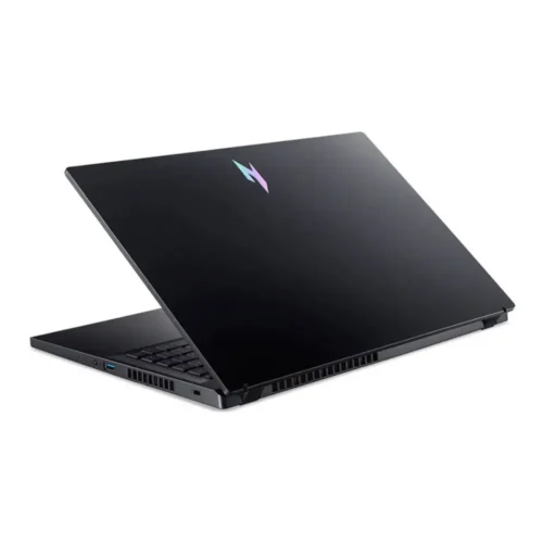 نمای پشت لپ تاپ Acer Nitro V 15 با لوگوی RGB ایسر درب دستگاه