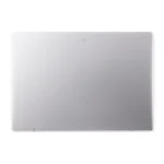پشت لپتاپ ایسر Swift Go 14 با بدنهی فلزی یکپارچه نقرهای رنگ