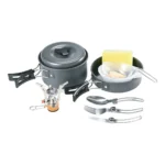 ظروف آشپزی و گاز کمپینگ گرین لاین Camping Cookware