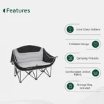 صندلی کمپینگ دونفره گرین لاین Double Camping Chair - Image 3