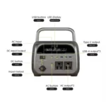 پاور استیشن گرین لاین GNPS72KMAHBK ظرفیت 72000 میلی آمپر ساعت 600 وات - Image 2