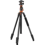 سه پایه دوربین K&F Concept 119 با بال هد BH28-L