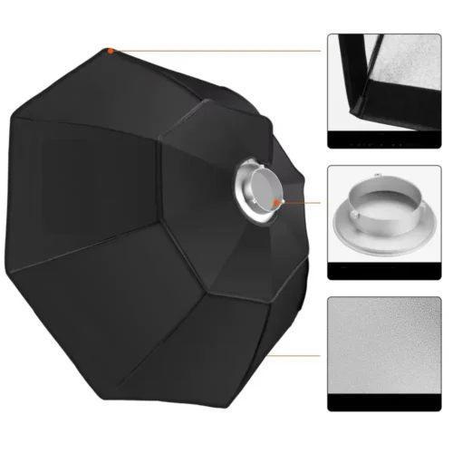 اکتاباکس سايز 90 سانتي متر Octabox 90cm (with bowens mount) - Image 4