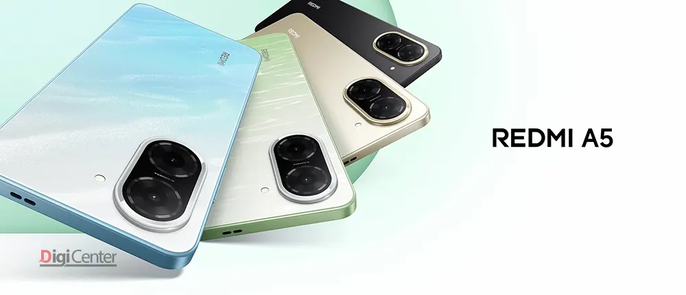 پنل پشتی گوشی شیائومی Redmi A5 در رنگهای متنوع با دوربین دوگانه