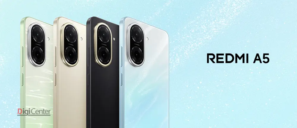 گوشی شیائومی Redmi A5 در چهار رنگ مختلف با طراحی مدرن