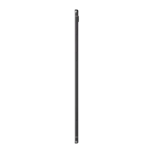 نمای جانبی تبلت سامسونگ Galaxy Tab S6 Lite 2024 مدل P625 با بدنه‌ای باریک و دکمه پاور و تنظیم صدا