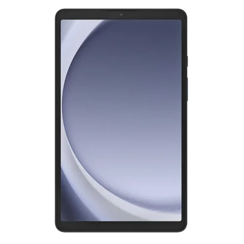 نمای جلویی تبلت Galaxy Tab A9 با صفحه‌نمایش روشن