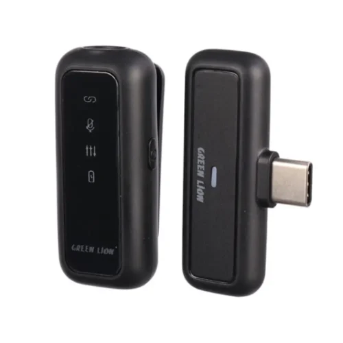 میکروفون بی سیم گرین لاین GM-65X با رابط USB Type-C - Image 1