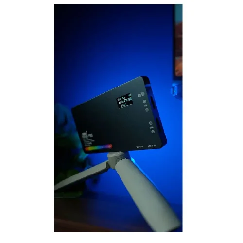نور ال ای دی ثابت فول کالر Ninja Pro LA800 COMBO RGB LED light - Image 2
