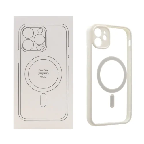 قاب اورجینال شفاف Magsafe محافظ لنزدار iPhone 11 - Image 2