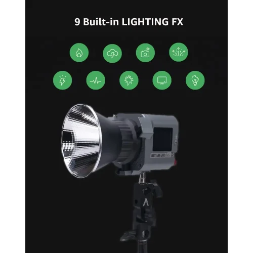 ویدیولایت آماران  Amaran COB 60xs Bi-Color LED Monolight - Image 2