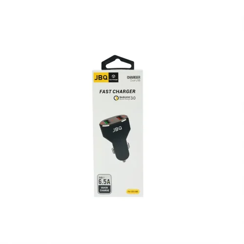 شارژر فندکی دو پورت جی بی کیو با کابل مدل C-65 - Image 3