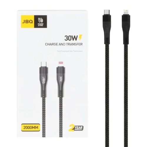 کابل شارژ تایپ سی به لایتنینگ جی بی کیو مدل CA-1130 - Image 1