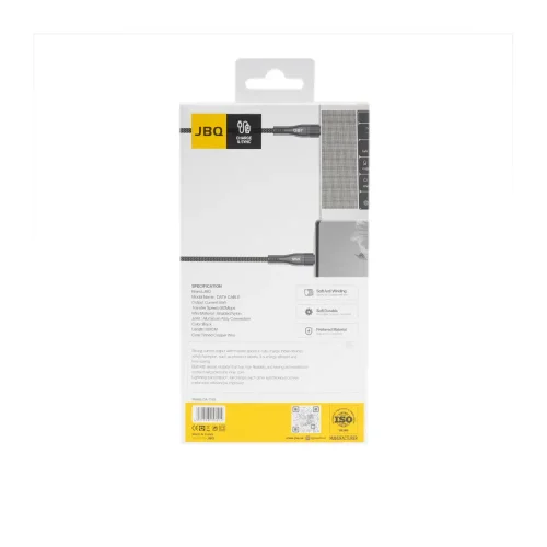 کابل شارژ دو سر تایپ سی جی بی کیو مدل CA-1165 - Image 3