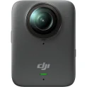 نمای جلوی دوربین ورزشی DJI Osmo 360 پک Adventure Comboخاکستری