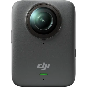 نمای جلوی دوربین ورزشی DJI Osmo 360 پک Adventure Comboخاکستری