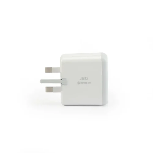 شارژر دیواری جی بی کیو با کابل تایپ سی مدل F-2USB c - Image 1