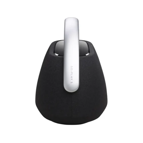 نمای راست اسپیکر Harman Kardon Go + Play 3 با نوشته