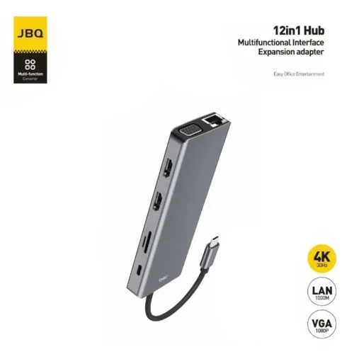 هاب 12 کاره جی بی کیو مدل HD-1201 - Image 2