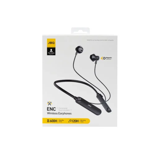 هندزفری گردنی جی بی کیو مدل NB-400 - Image 2