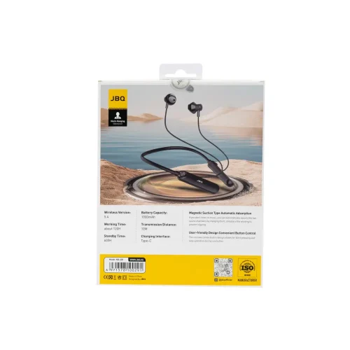 هندزفری گردنی جی بی کیو مدل NB-400 - Image 3