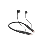 نمای کامل هندزفری گردنی جی بی کیو NB-402 مشکی