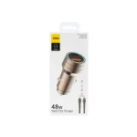 شارژر فندکی دو پورت جی بی کیو با کابل مدل CC-420 ci - Image 5