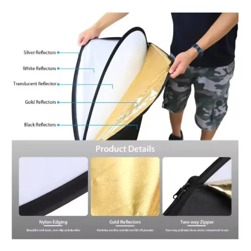 رفلکتور دیاموند Diamond Reflector 5in1 60cm - Image 4