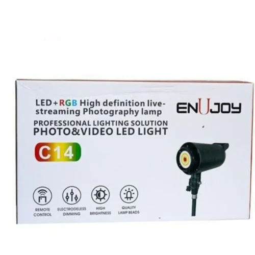 ویدیو لایت برند اینوجوی 300 وات Enujoy RGB C14 - Image 3