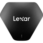 کارت حافظه‌ خوان لکسار Lexar LRW500URB USB 3.1 نمای بالا