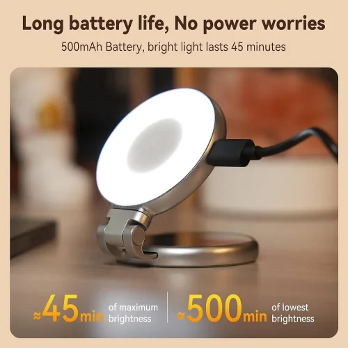 رینگ لایت TELESIN با تنظیم شدت نور