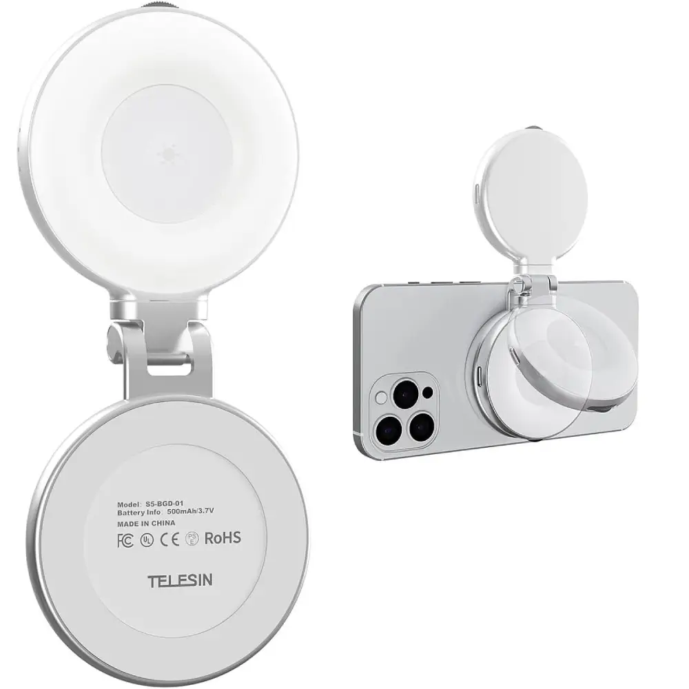 رینگ لایت مغناطیسی TELESIN برای گوشی