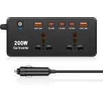 اینورتر برق خودرو فندکی چند منظوره JBQ مدل M670852 - Image 2