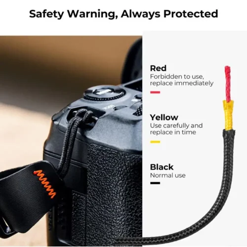 بند مچی دوربین کی اند اف K&F Concept KF13.116 Camera Wrist Strap - Image 2