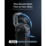 محافظ و فریم فلزی تلسین Telesin for Insta360 X5 - Image 3