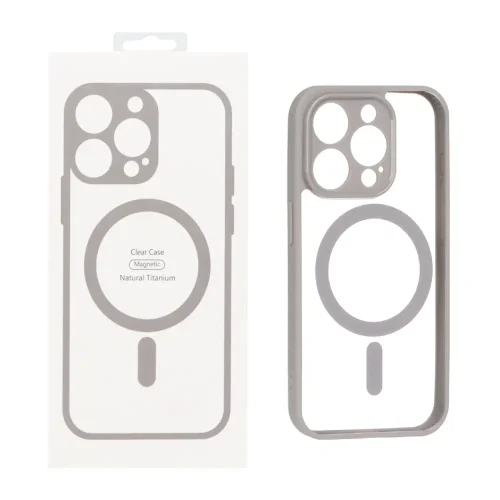 کاور اورجینال شفاف Magsafe برای iPhone 15 Pro - Image 2