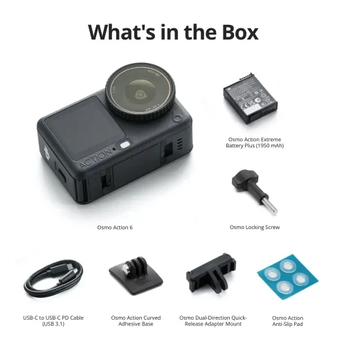 دوربین اسمو اکشن 6 استاندارد کمبو DJI - Image 4