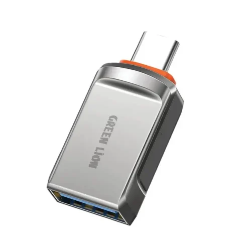 Green Lion OTG Adapter USB-A To USB-C تبدیل USB-A به USB-C گرین لاین Green Lion OTG Adapter - Image 1