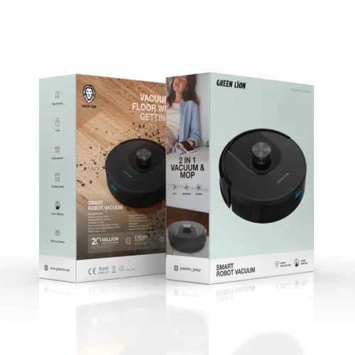 جاروبرقی ربات هوشمند گرین لاین Smart Robot Vacuum Cleaner - Image 3