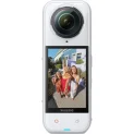 دوربین 360 درجه اینستا360 مدل Insta360 X5 با کیفیت 8K سفید