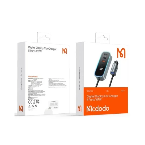 شارژر فندکی 107 وات MCDODO CC-1900 - Image 5