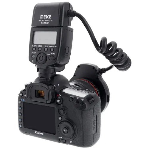 رینگ فلاش میک Meike MK-14EXT TTL Macro Ring Flash for Canon - Image 5