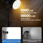 ویدیو لایت YJBEi CL200bi Professional Photography Soft Light - Image 3