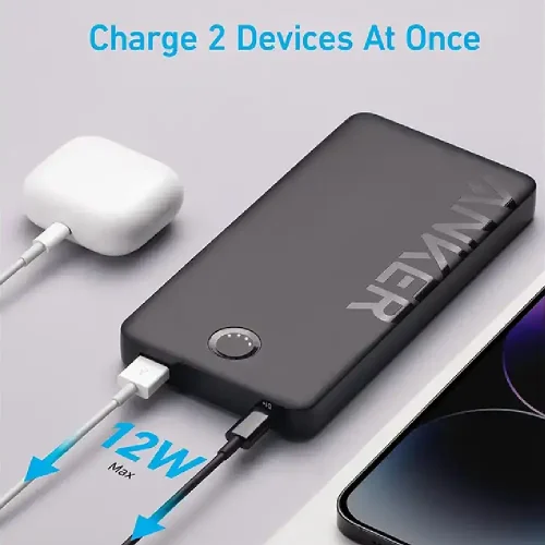 پاوربانک انکر مدل A1334 با ظرفیت 10000 میلی‌آمپر ساعت - Image 2